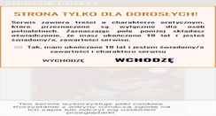 Desktop Screenshot of anonsik.com.pl